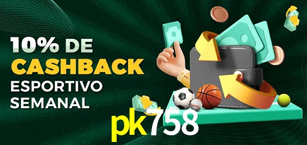 10% de bônus de cashback na pk758